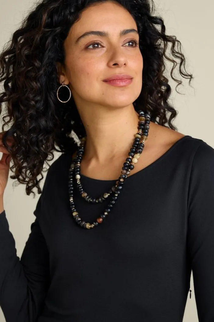 Soft Surroundings Dresses|Frederica Dress Black