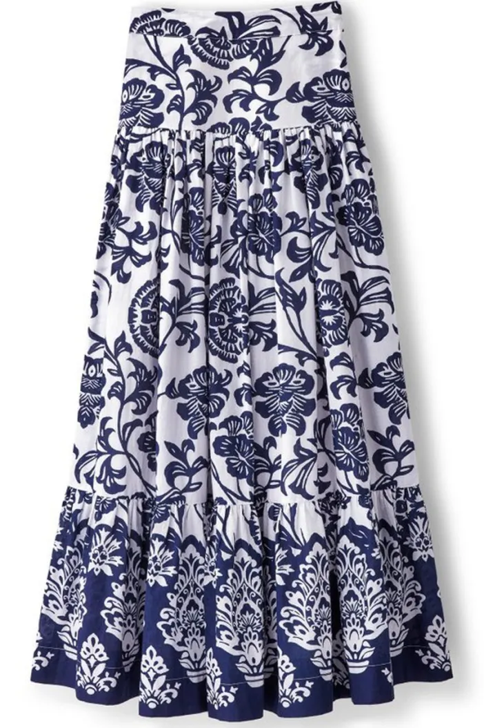 Soft Surroundings Skirts|Gia Maxi Skirt FijiFloral