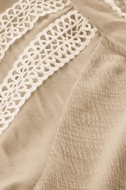 Soft Surroundings Tops|Halle Short Sleeve Top LightTaupe