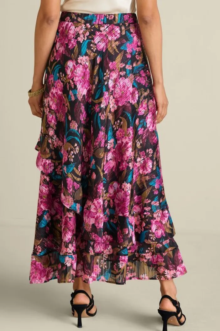 Soft Surroundings Skirts|Hannie Midi Skirt SolsticeFloral