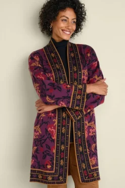 Soft Surroundings Tops|Sweaters & Cardigans|Haven Jacquard Cardigan WinterGardenJacquard