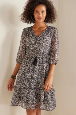 Soft Surroundings Dresses|Hazel Dress Black