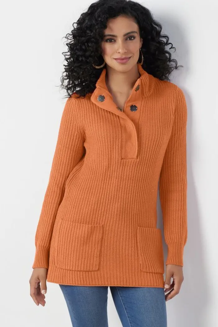 Soft Surroundings Tops|Sweaters & Cardigans|Highland Tunic Sweater