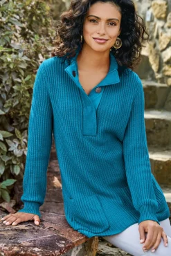 Soft Surroundings Tops|Sweaters & Cardigans|Highland Tunic Sweater