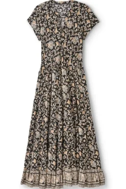Soft Surroundings Dresses|Hollis Midi Dress LisbonFloralNeutral