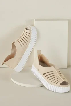 Soft Surroundings Shoes|Ilse Jacobsen Tulip Open Sneaker