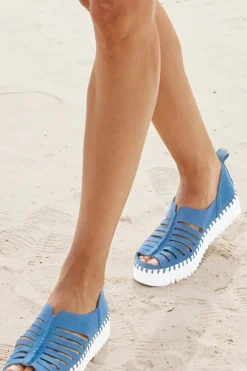 Soft Surroundings Shoes|Ilse Jacobsen Tulip Open Sneaker