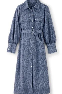 Soft Surroundings Dresses|Irina Dress NightshadowBlue