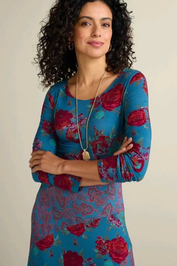 Soft Surroundings Dresses|Ismerelda Dress TriesteDeepAtlantic