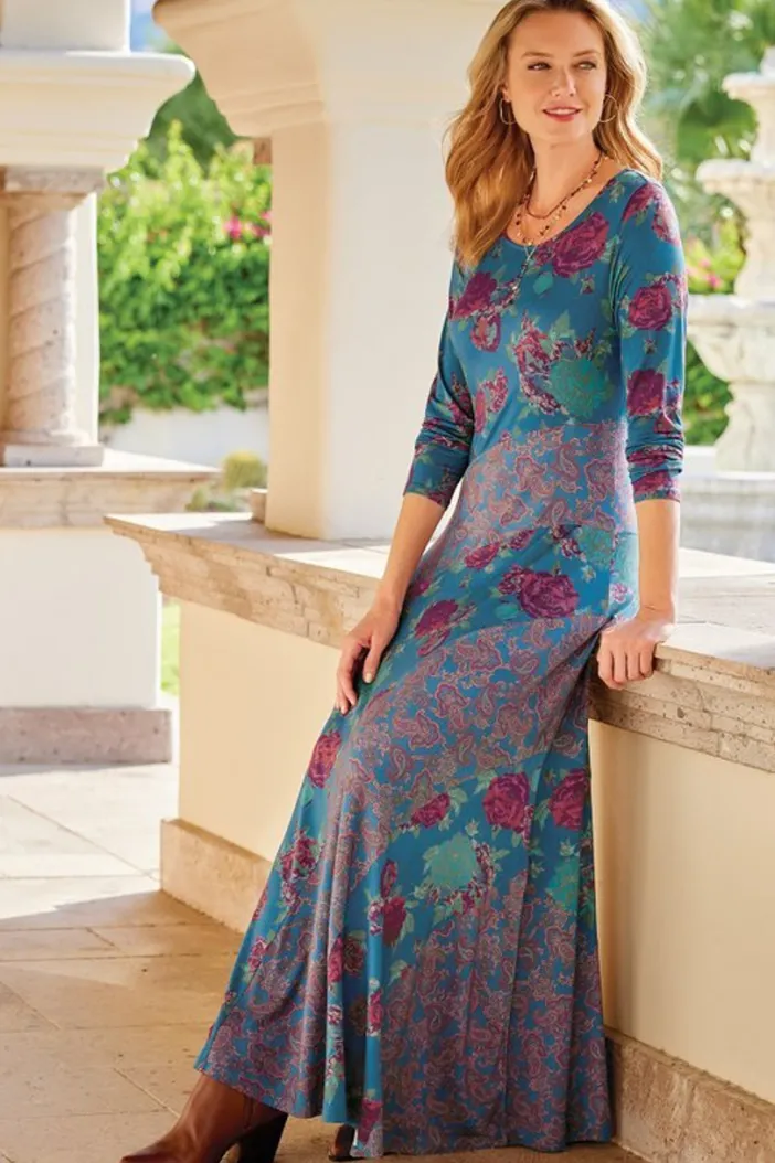 Soft Surroundings Dresses|Ismerelda Dress TriesteDeepAtlantic