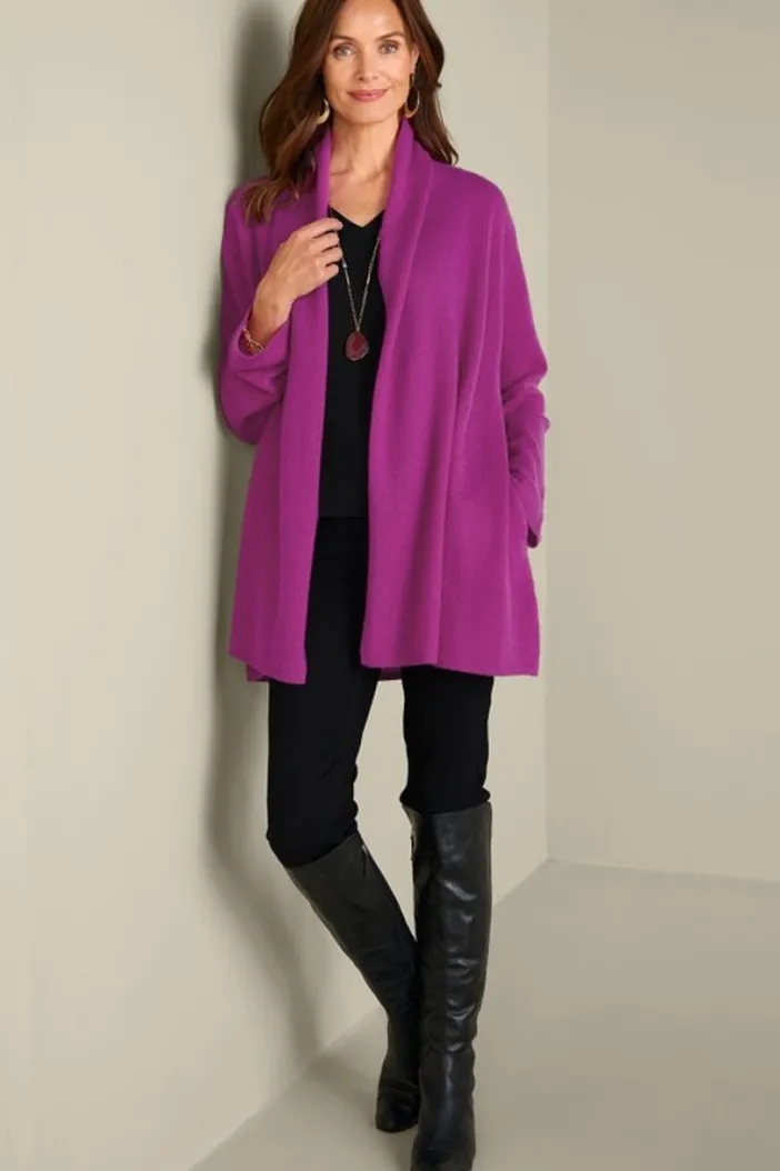 Soft Surroundings Tops|Sweaters & Cardigans|Izzy Cashmere Long Cardigan