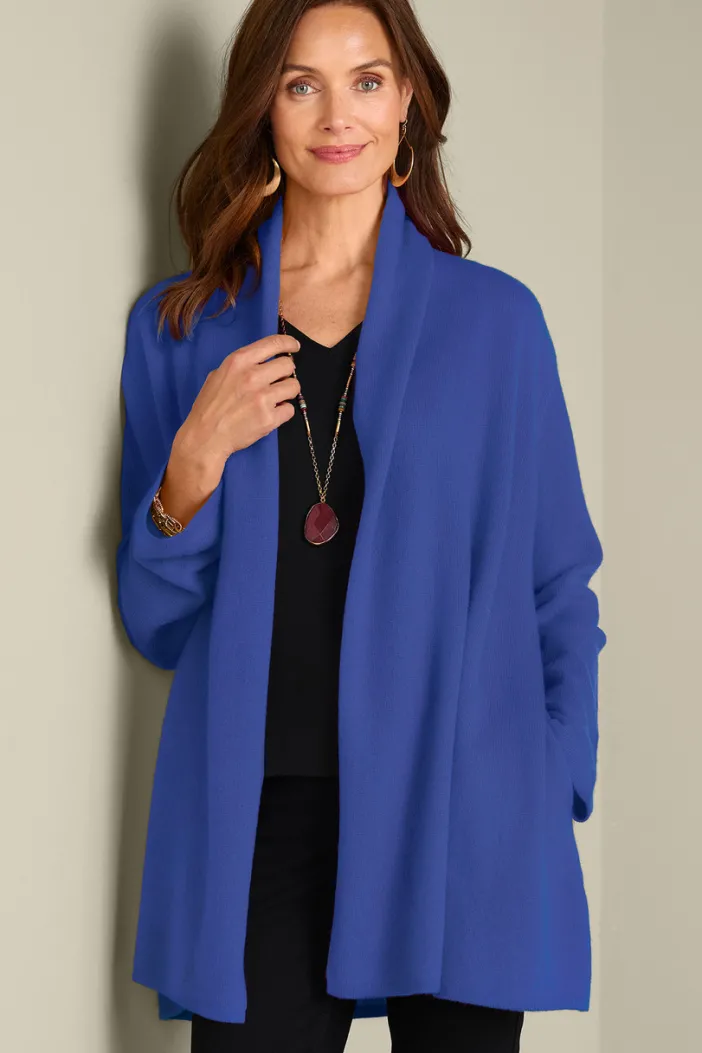 Soft Surroundings Tops|Sweaters & Cardigans|Izzy Cashmere Long Cardigan