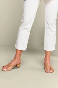 Soft Surroundings Shoes|J. Renee Amorra Mesh Slide Cork/Gold