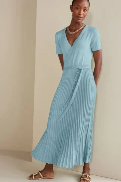 Soft Surroundings Dresses|Janelle Maxi Dress AquaticBlue