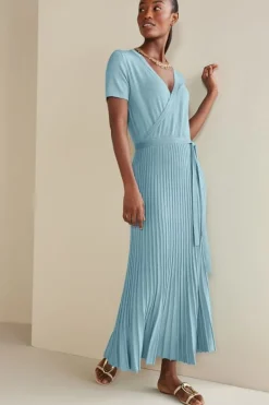 Soft Surroundings Dresses|Janelle Maxi Dress AquaticBlue
