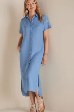 Soft Surroundings Dresses|Je Veux Midi Shirtdress
