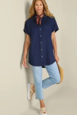 Soft Surroundings Tops|Je Veux Tencel™ Shirt
