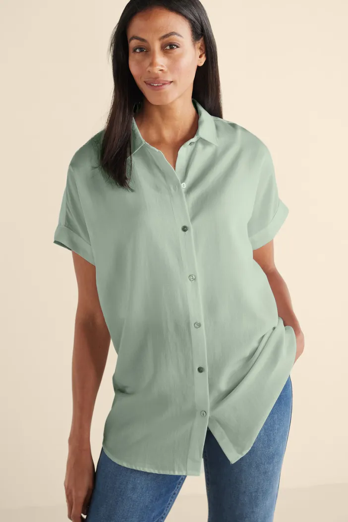 Soft Surroundings Tops|Je Veux Tencel™ Shirt