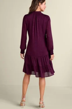 Soft Surroundings Dresses|Jocelyn Dress GrapeWine