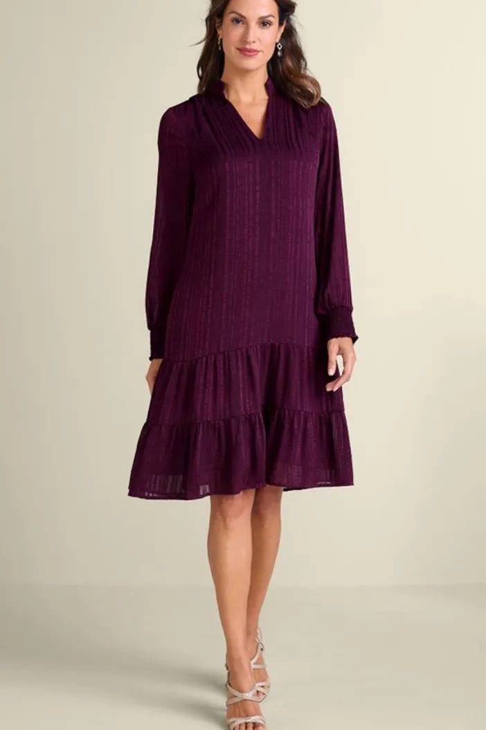 Soft Surroundings Dresses|Jocelyn Dress GrapeWine