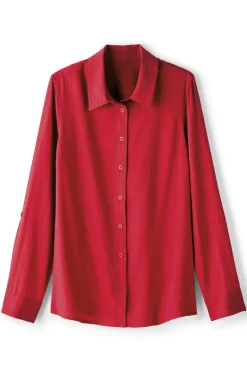 Soft Surroundings Tops|Jordan Linen Blend Shirt