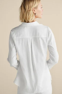 Soft Surroundings Tops|Jordan Linen Blend Shirt