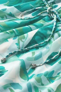 Soft Surroundings Dresses|Kaia Maxi Dress GreenTropicalPalm