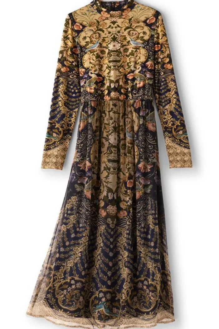 Soft Surroundings Dresses|Kalista Maxi Dress IconScarf