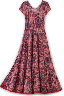 Soft Surroundings Dresses|Kara Dress FieryTealJacobean