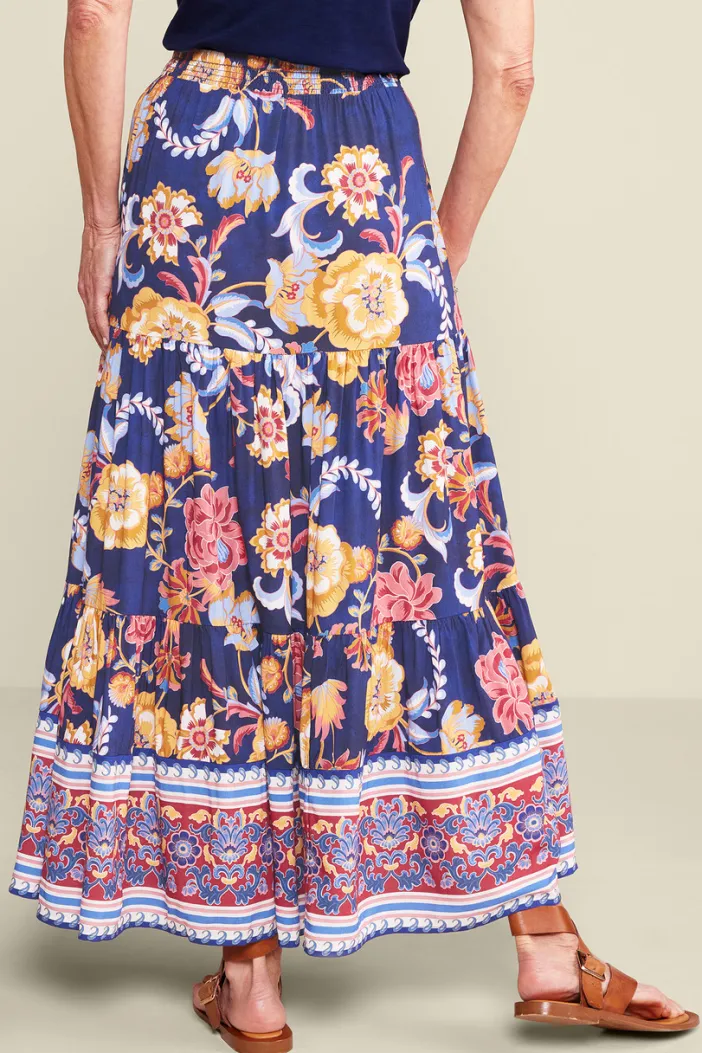 Soft Surroundings Skirts|Kara Skirt II AkrotiriFlowers