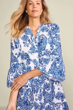 Soft Surroundings Dresses|Karis Gauze Short Dress KamariPaisley