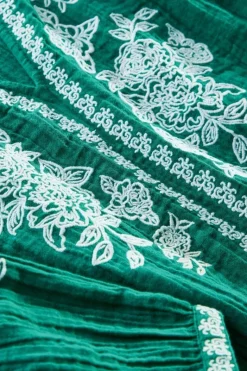 Soft Surroundings Tops|Tunics & Leggings|Katie Gauze Tunic TealGreen
