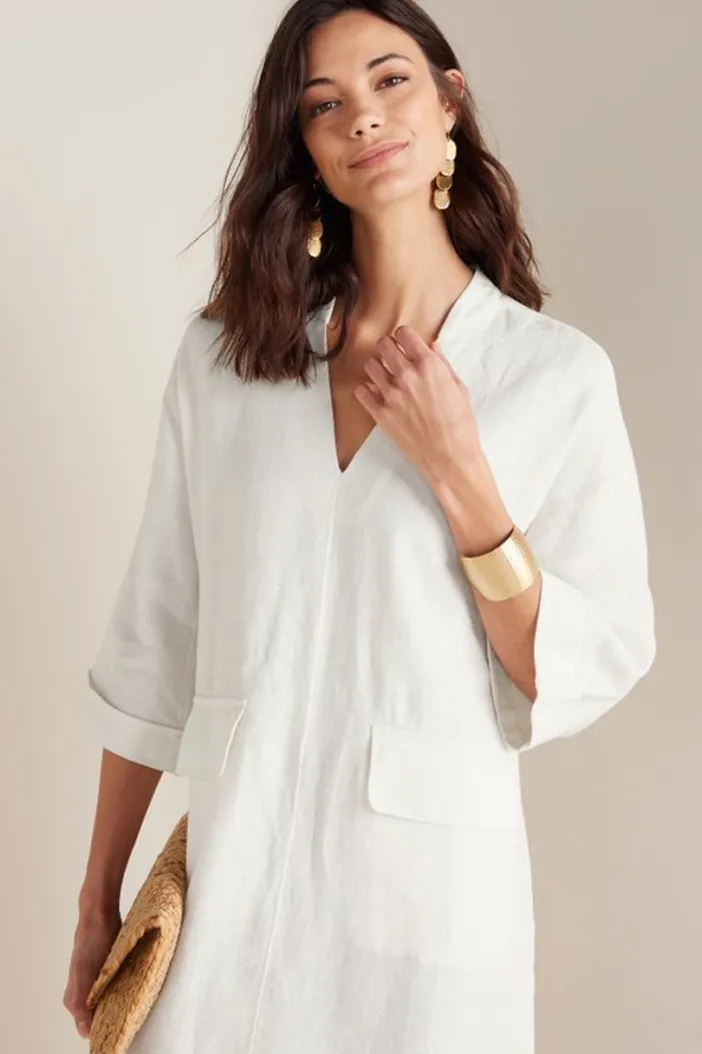 Soft Surroundings Dresses|Kavala Dress CreamyWhite