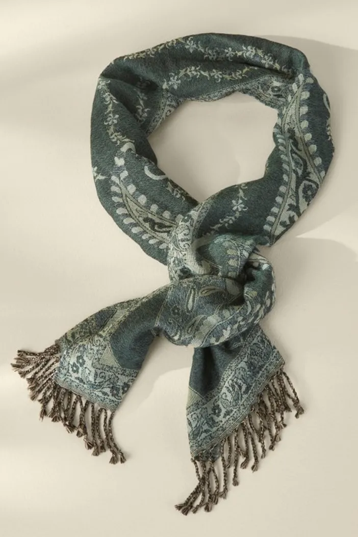 Soft Surroundings Scarves & Wraps|Kelly Woven Scarf TealGreen