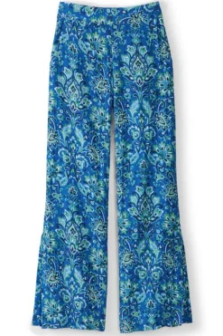 Soft Surroundings Pants|Khulani Wide Leg Gauze Pants