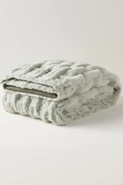 Soft Surroundings Bedding|Bedding Essentials|La Parisienne Faux Fur Throw