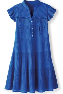 Soft Surroundings Dresses|Lakely Short Dress Sapphire