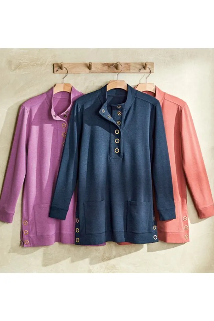 Soft Surroundings Tops|Tunics & Leggings|Lakshmi Pullover Tunic