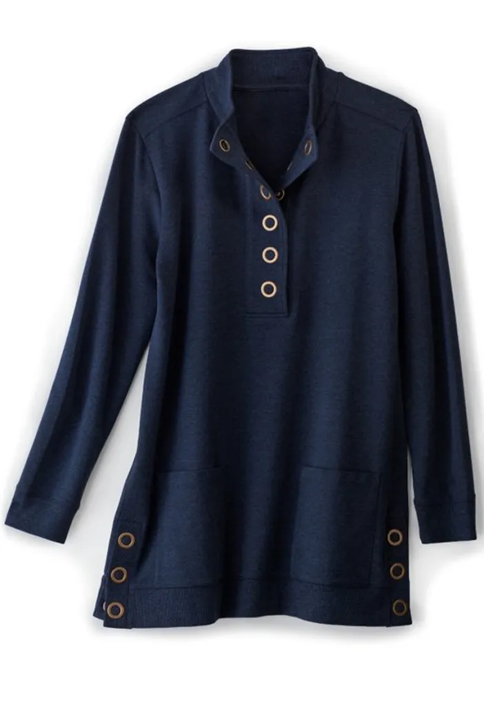 Soft Surroundings Tops|Tunics & Leggings|Lakshmi Pullover Tunic