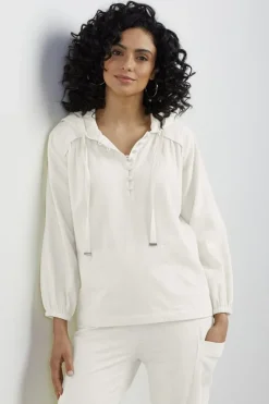 Soft Surroundings Tops|Sleepwear & Lounge|Lanai Hoodie BayLeaf