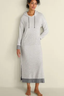 Soft Surroundings Dresses|Sleepwear & Lounge|Lazy Day Lounge Dress White/Grey