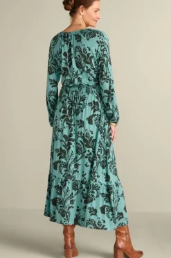 Soft Surroundings Dresses|Lilibet Knit Maxi Dress AutumnVines