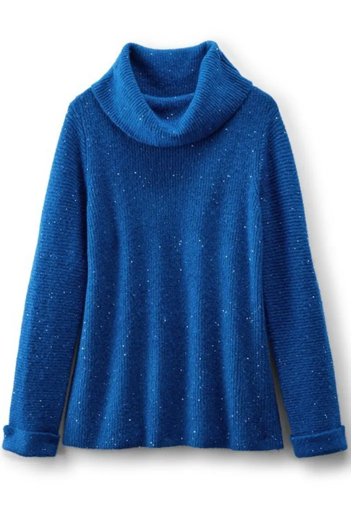 Soft Surroundings Tops|Sweaters & Cardigans|Linley Sequin Sweater