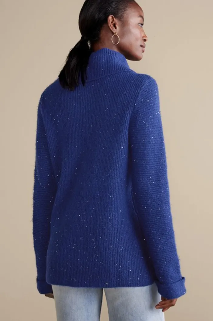 Soft Surroundings Tops|Sweaters & Cardigans|Linley Sequin Sweater