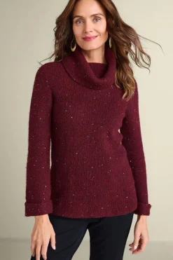 Soft Surroundings Tops|Sweaters & Cardigans|Linley Sequin Sweater