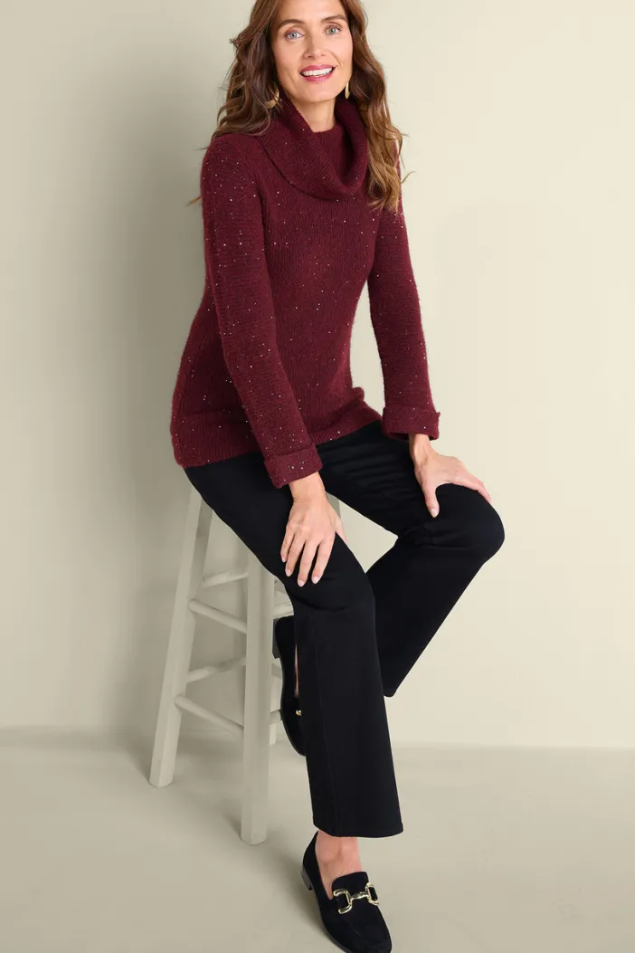 Soft Surroundings Tops|Sweaters & Cardigans|Linley Sequin Sweater