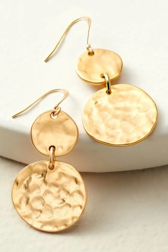 Soft Surroundings Jewelry|Earrings|Lira Drop Earrings SatinGold