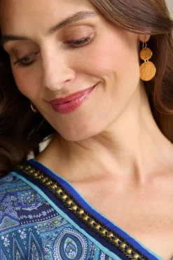 Soft Surroundings Jewelry|Earrings|Lira Drop Earrings SatinGold