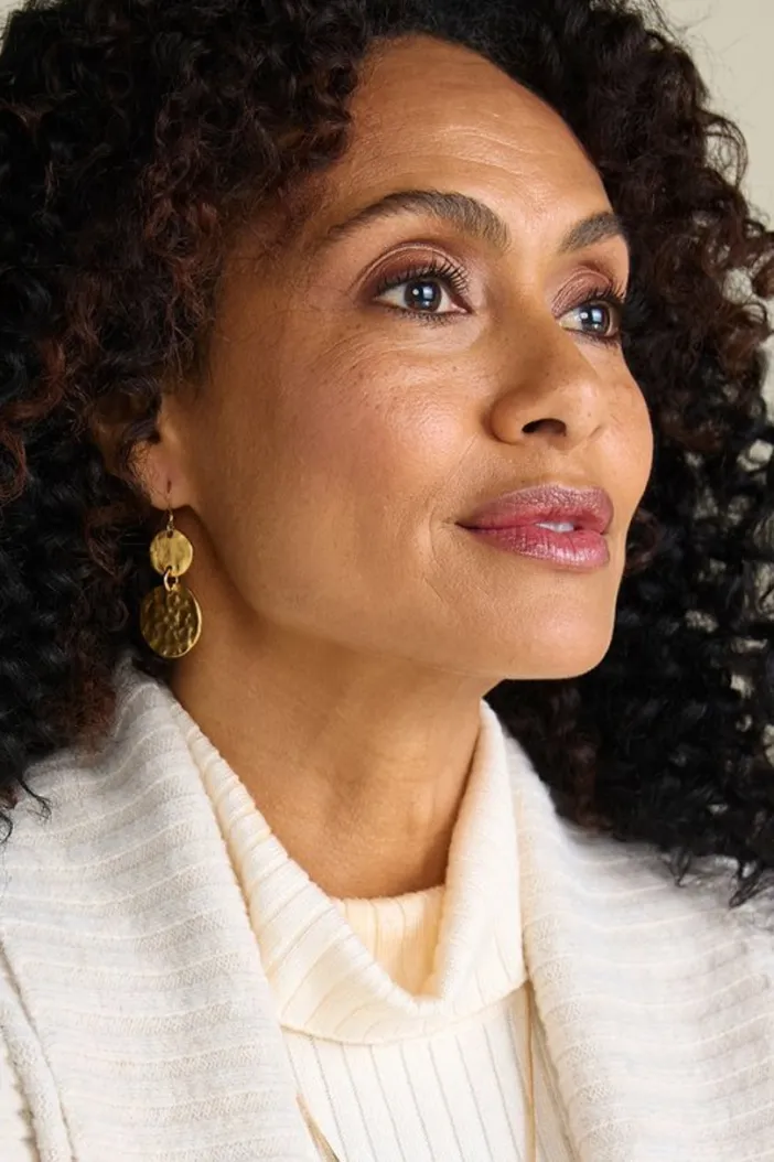 Soft Surroundings Jewelry|Earrings|Lira Drop Earrings SatinGold