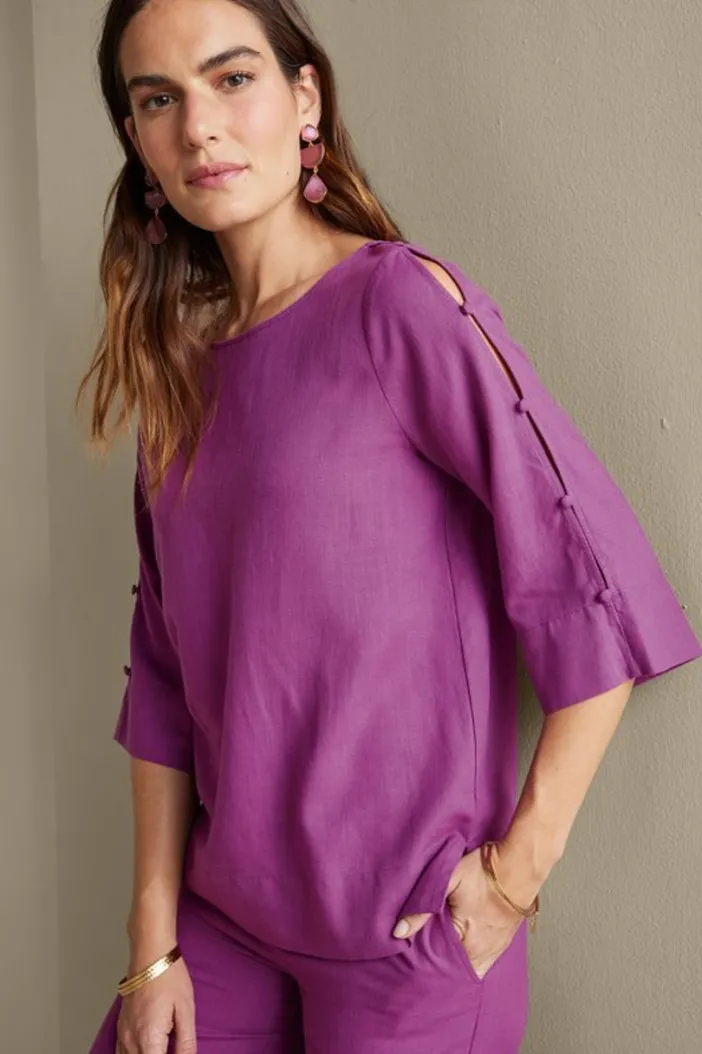 Soft Surroundings Tops|Lizette Top